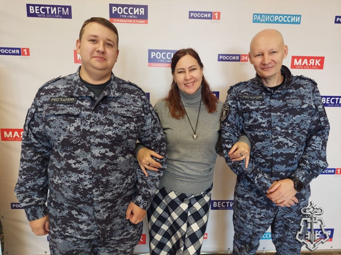 Сотрудники Росгвардии в радиоэфире рассказали о службе во вневедомственной охране