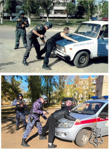 Сотрудники Росгвардии в Забайкалье присоединились ко всероссийскому фоточелленджу