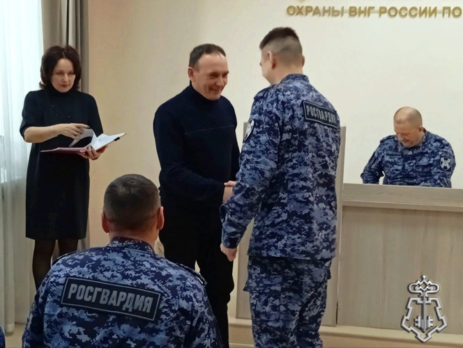В Забайкалье отмечены лучшие сотрудники вневедомственной охраны