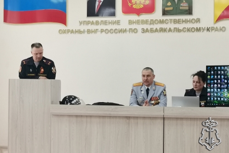 В Чите в музее вневедомственной охраны прошел урок мужества для читинских старшеклассников