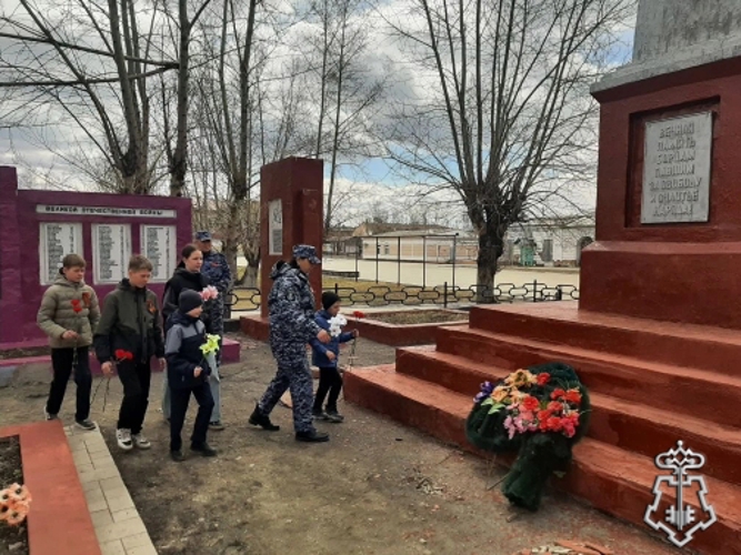 В Забайкалье сотрудники Росгвардии провели более десятка патриотических мероприятий ко Дню Победы
