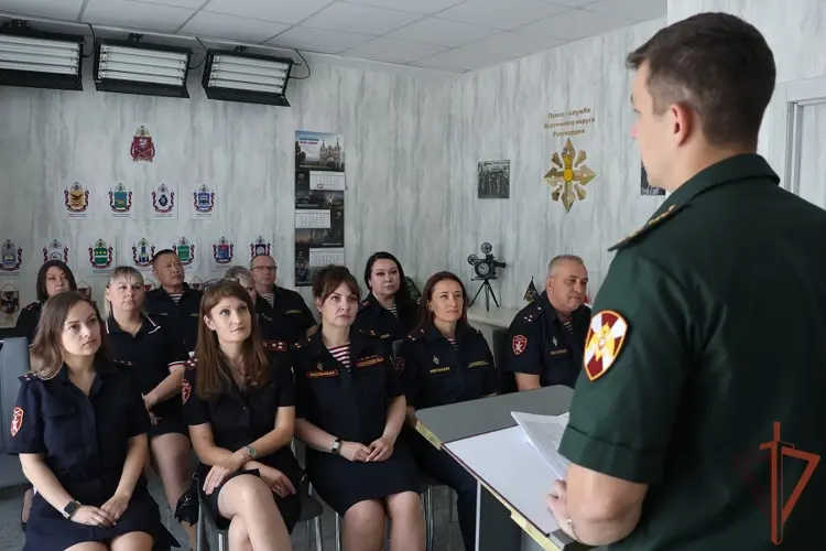 В Хабаровске прошел учебно-методический сбор с начальниками пресс-служб Восточного округа Росгвардии
